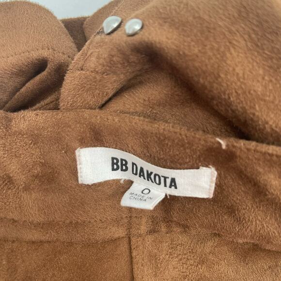 BB DAKOTA Skirt Size 0 Faux Suede Steve Madden Country Western Cowgirl Cowboy - Picture 6 of 16